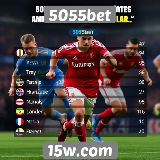 Desempenho de jogos populares no 5055bet